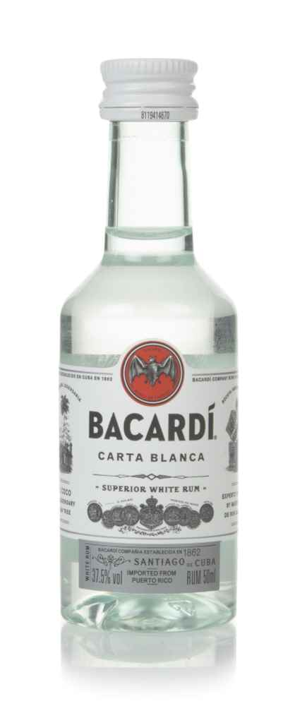 Bacardi Carta Blanca Rum (50ml)
