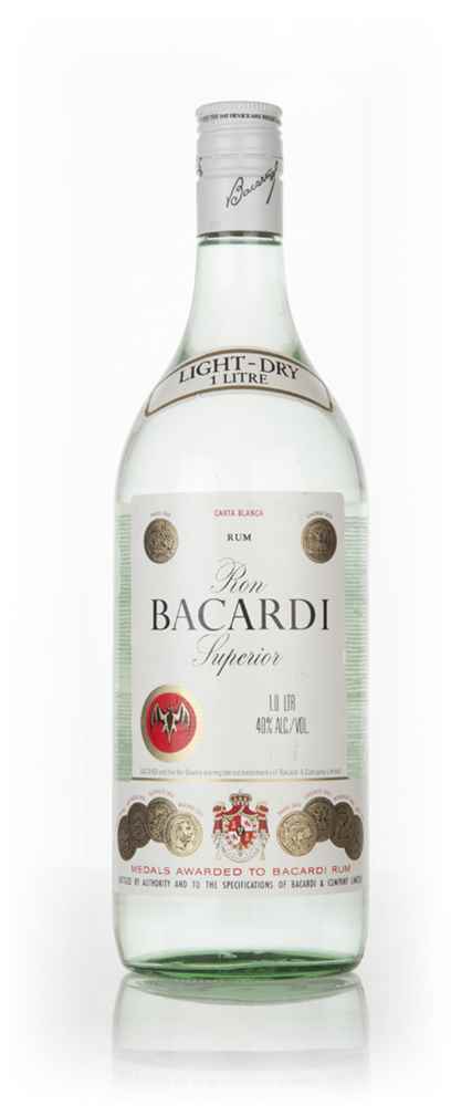 Bacardi Superior (1L, 40%) - 1980s