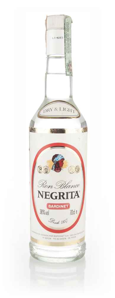 Bardinet Negrita Dry & Light - 1990s