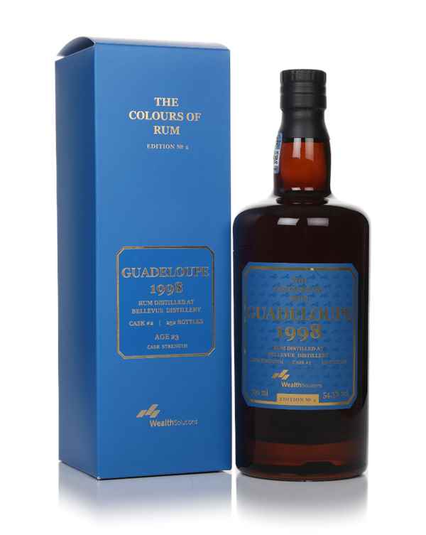 Bellevue 23 Year Old 1998 Guadeloupe Edition No. 2 - The Colours of Rum (Wealth Solutions)