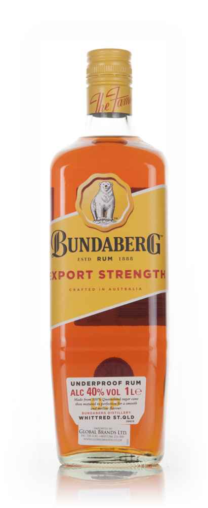 Bundaberg Rum Export Strength 1L