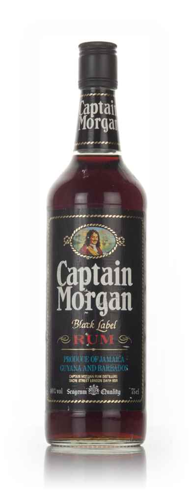 Captain Morgan Black Label 75cl - 1980s