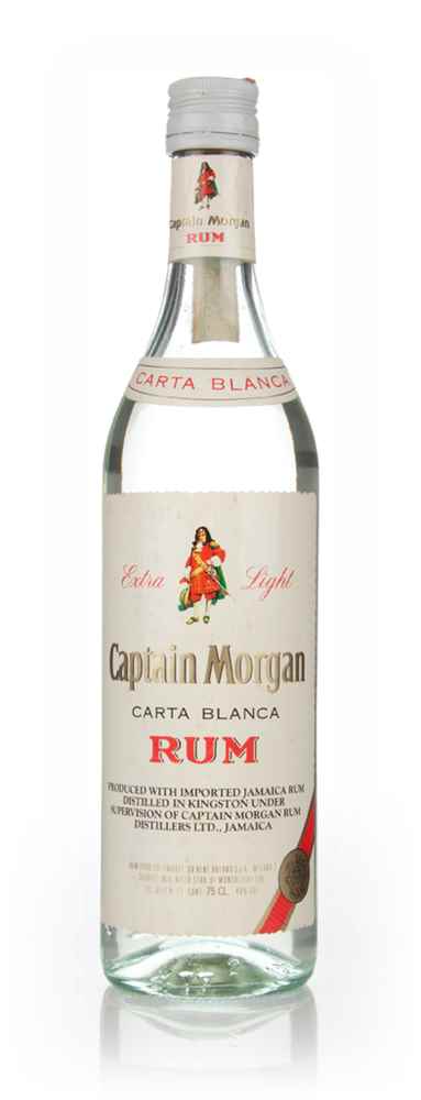Captain Morgan Carta Blanca (40%) - 1970s