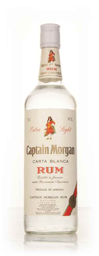 Captain Morgan Carta Blanca Extra Light - 1980s