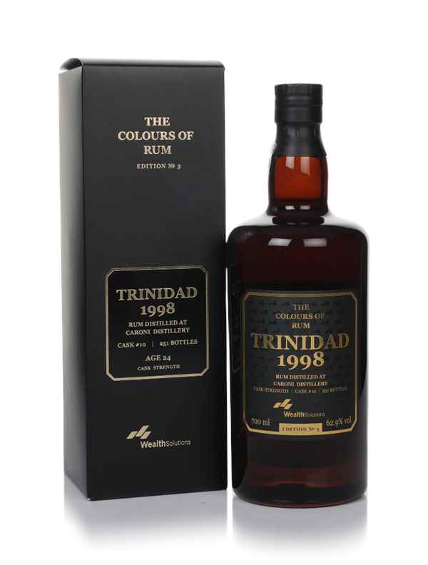 Caroni 24 Year Old 1998 Trinidad Edition No. 3 - The Colours of Rum (Wealth Solutions)