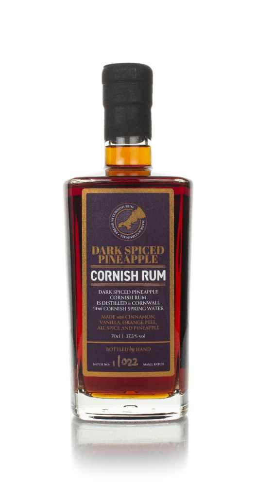 Cornish Rock Dark Spiced Pineapple Rum