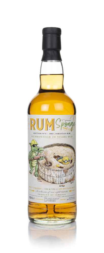 Jamaican Rum 29 Year Old - Edition No.6 (Rum Sponge & Decadent Drinks)