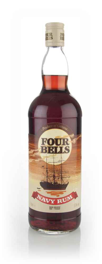 Four Bells Navy Rum 1l - 1980s