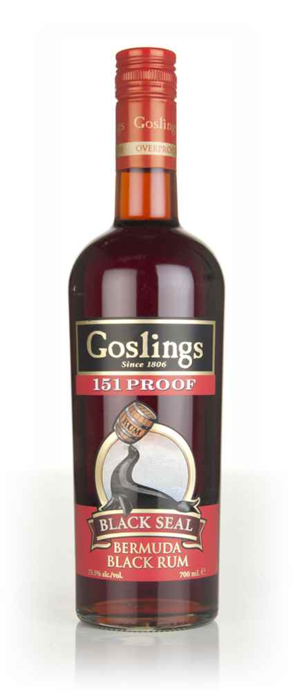 Gosling's Black Seal 151 Proof Rum - Master of Malt