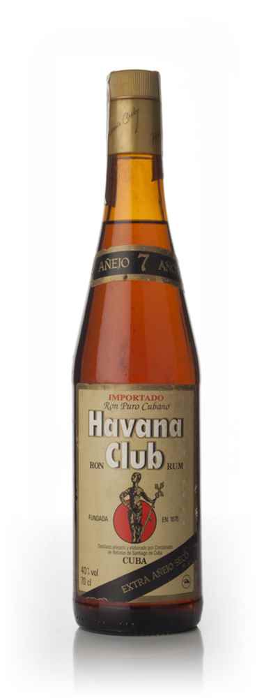 Havana Club Añejo 7 Años - early 1980s
