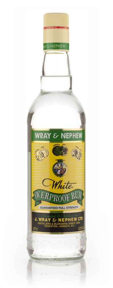 J Wray and Nephew White Overproof