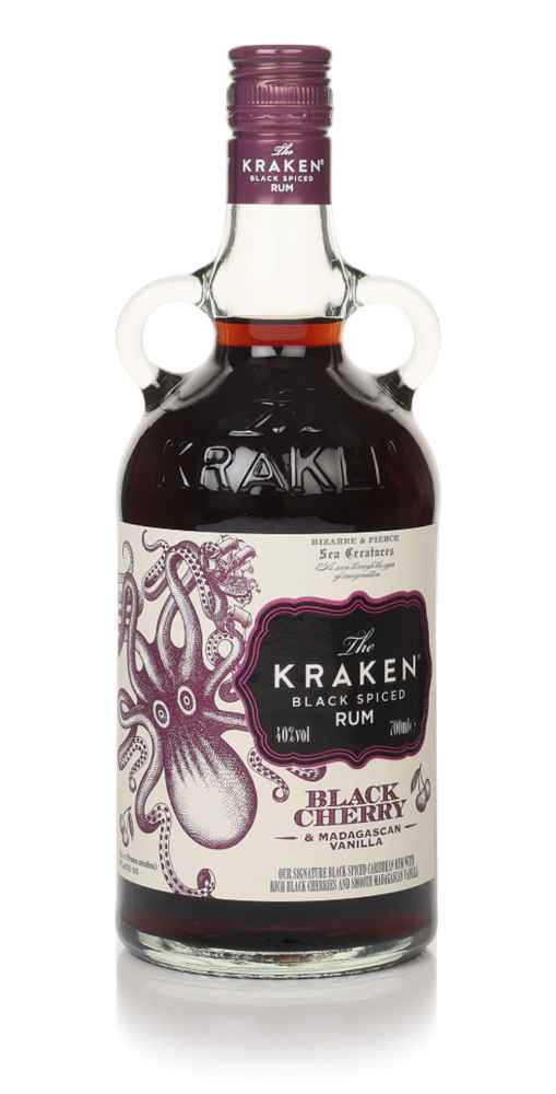 The Kraken Black Spiced Rum - Black Cherry & Madagascan Vanilla 70cl