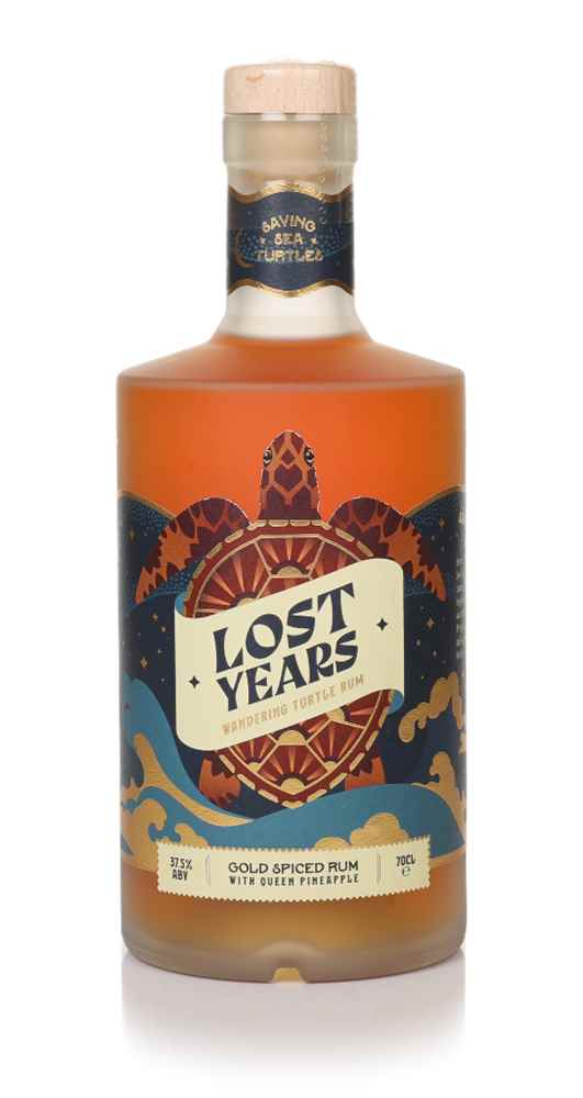 Lost Years Wandering Turtle Gold Spiced Rum with Queen Pineapple
