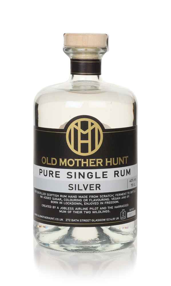 Old Mother Hunt Silver Rum (70cl)
