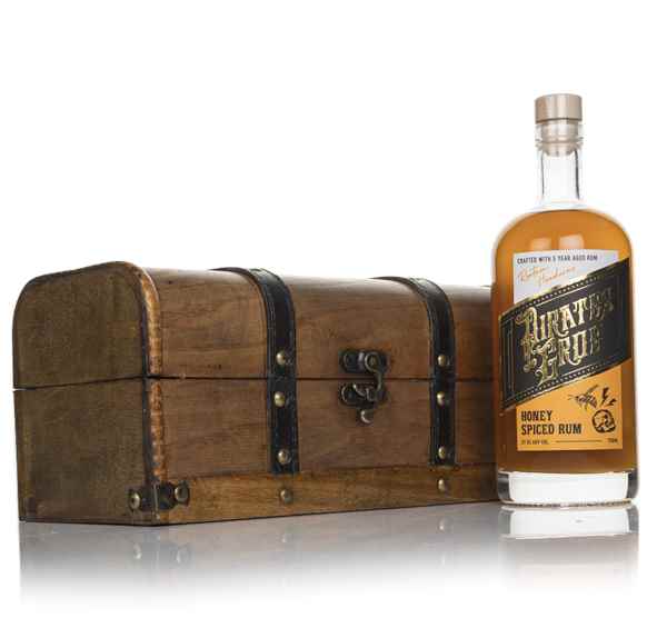 Pirate's Grog Honey Spiced Rum Gift Chest