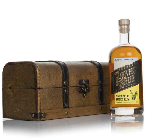 Pirate's Grog Pineapple Spiced Rum Gift Chest