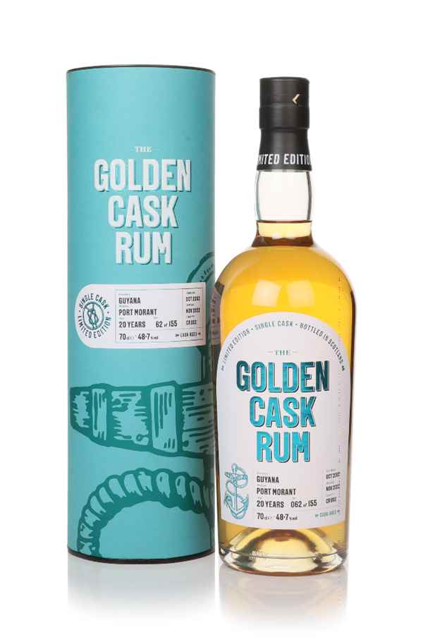 Port Morant 20 Year Old 2002 (cask CR002) - The Golden Cask Rum (House of Macduff)