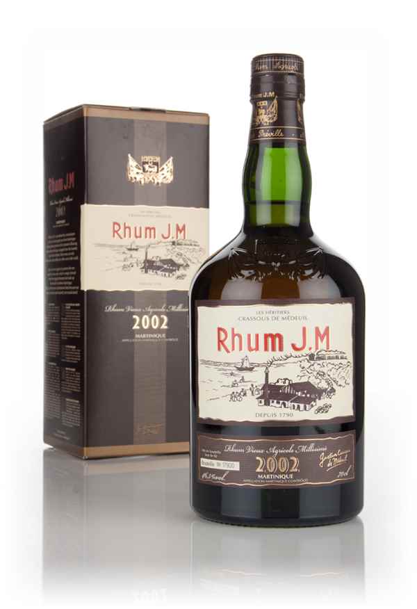 Rhum J.M Vintage 2002