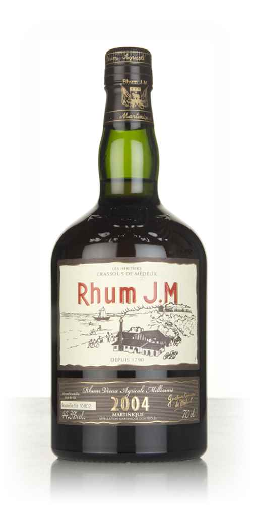 Rhum J.M Vintage 2004