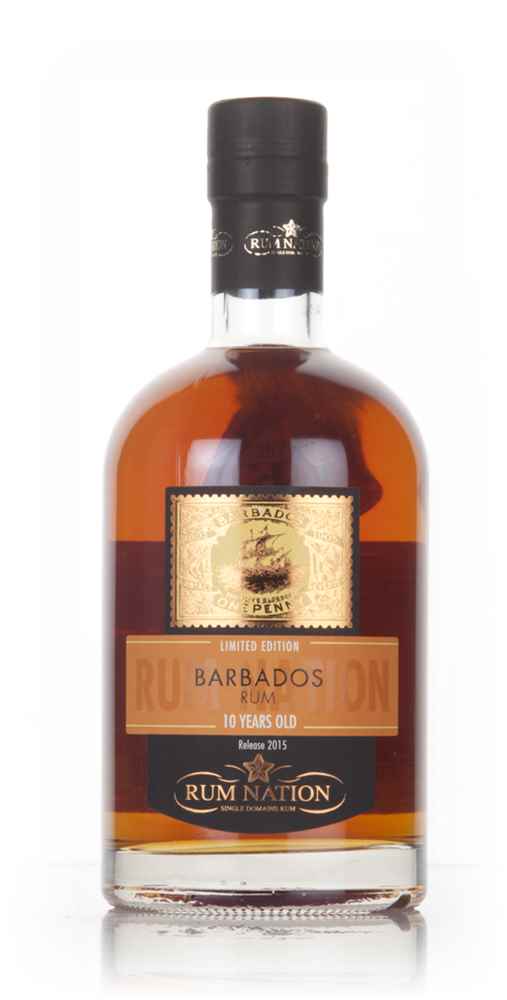Rum Nation Barbados 10 Year Old (2015 Release)