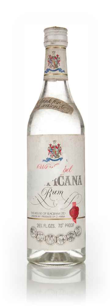 Seagram's 'White Label Tropicana' Rum - 1960s