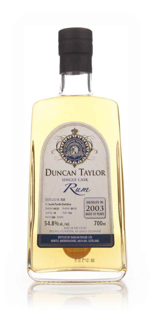 South Pacific 10 Year Old 2003 (cask 18) - Single Cask Rum (Duncan Taylor)