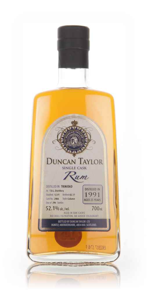 T.D.L. 25 Year Old 1991 (cask 2466) - Single Cask Rum (Duncan Taylor)