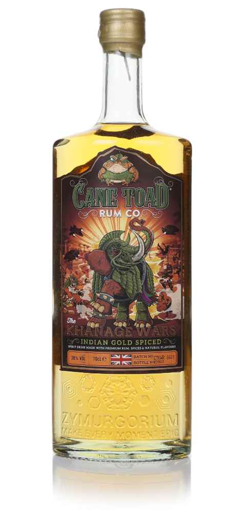 Cane Toad Khanage Wars Indian Gold Spiced Rum