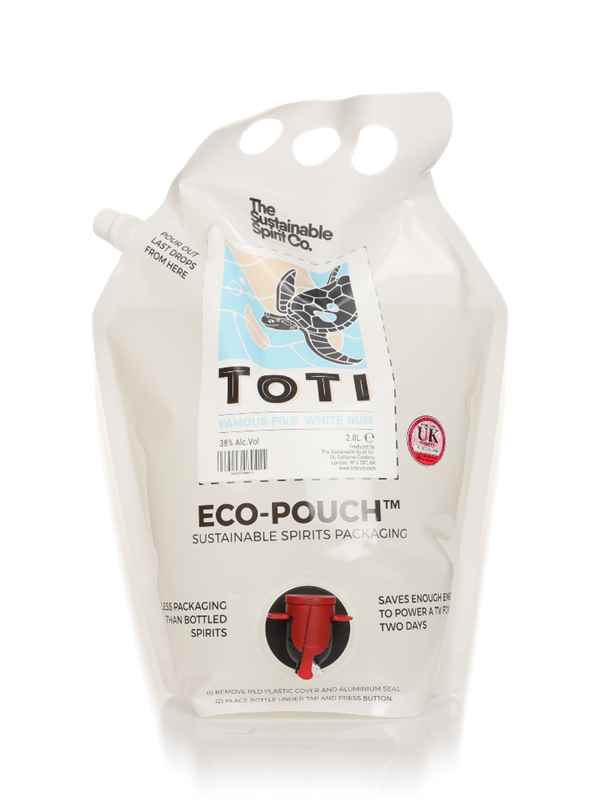 Toti White Rum Eco-Pouch (The Sustainable Spirit Co.)