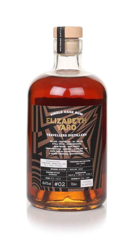 Travellers Distillery 16 Year Old 2006 (cask 22) - Elizabeth Yard (Holyrood Distillery)