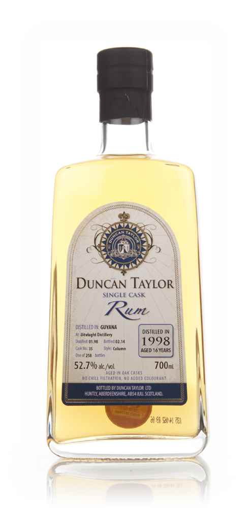 Uitvlught 16 Year Old 1998 (cask 35) - Single Cask Rum (Duncan Taylor)