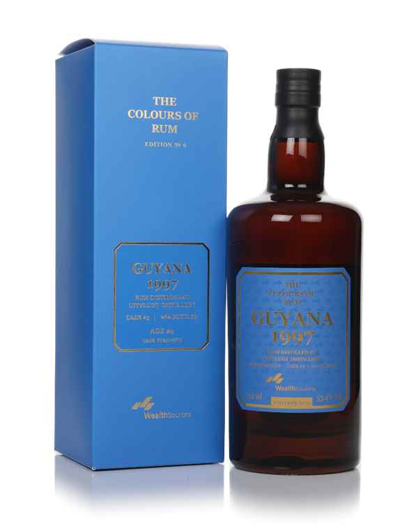 Uitvlugt 24 Year Old 1997 Guyana Edition No. 6 - The Colours of Rum (Wealth Solutions)