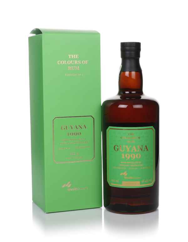 Uitvlugt 31 Year Old 1990 Guyana Edition No. 4 - The Colours of Rum (Wealth Solutions)