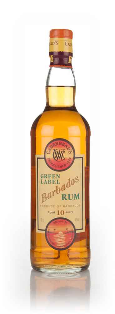 WM Cadenhead 10 Year Old Green Label Barbados Rum