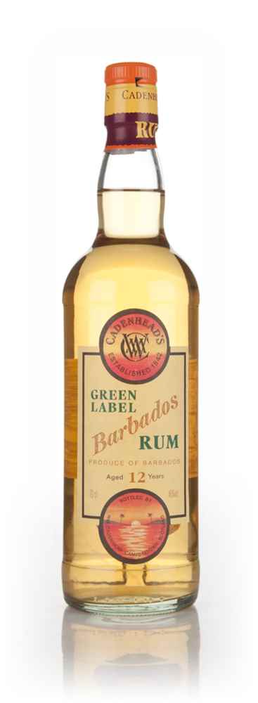 WM Cadenhead 12 Year Old Green Label Barbados Rum