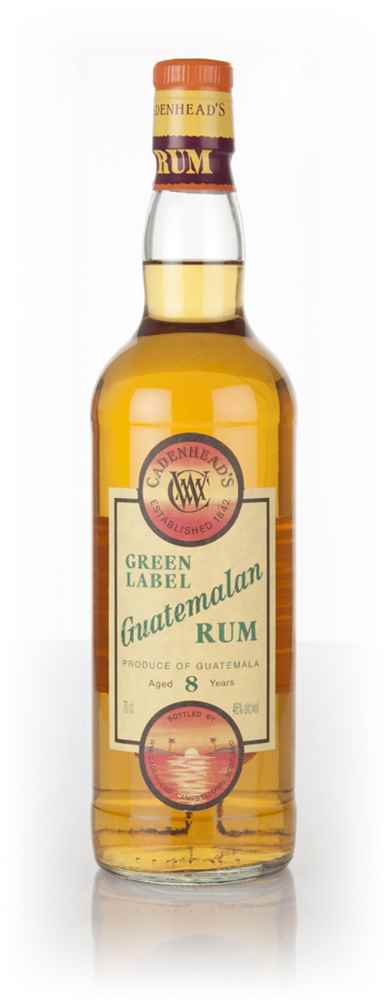 WM Cadenhead 8 Year Old Green Label Guatemalan Rum