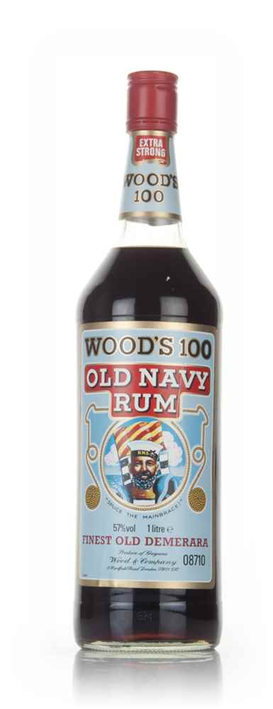 Wood's 100 Old Navy Rum (1L) - 1980s