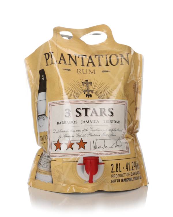Plantation 3 Stars White Rum Pouch (2.8L) product image