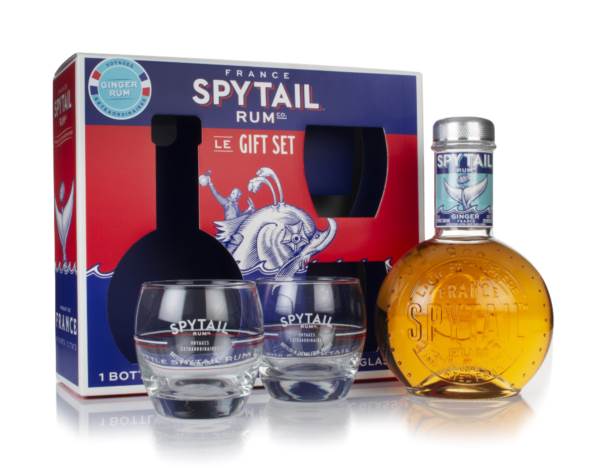 Spytail Ginger Rum Gift Pack with 2x Glasses product image