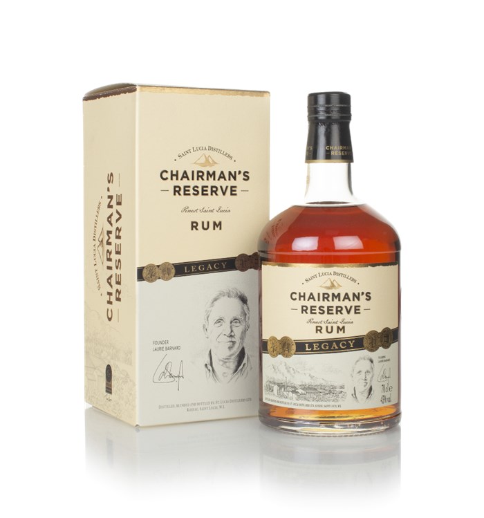 Chairman\'s Reserve 70cl of Master Legacy Malt Rum 