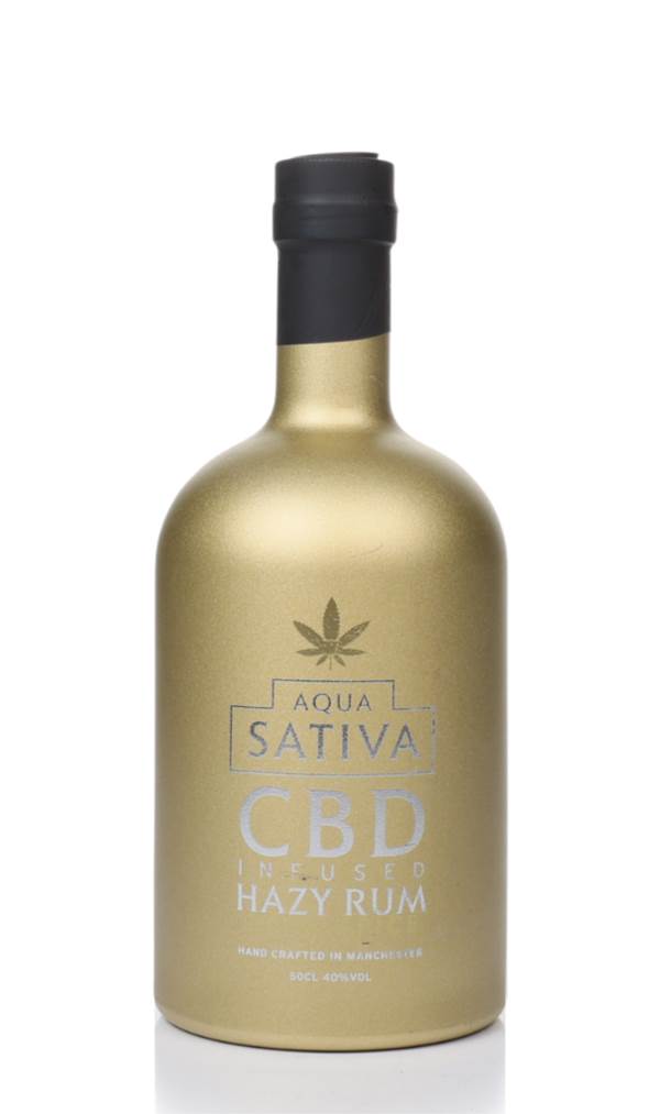 Aqua Sativa CBD Infused Hazy Rum (No Box / Torn Label) product image