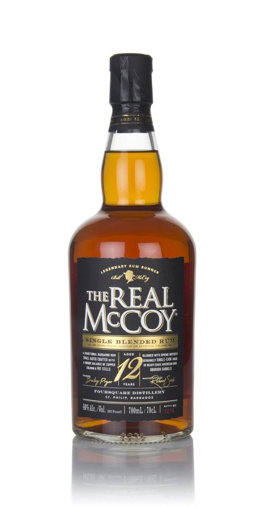 The Real McCoy 12 Year Old Single Blended Rum product image