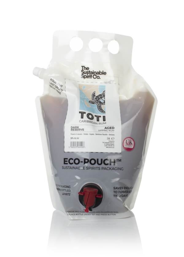 Toti Dark Rum Eco-Pouch (The Sustainable Spirit Co.) product image