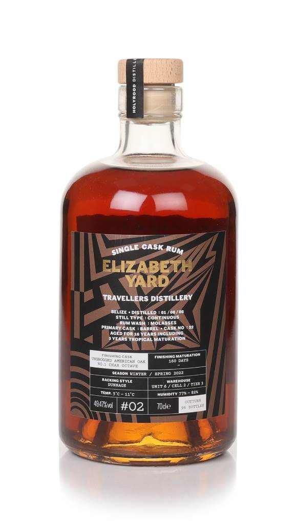 Travellers Distillery 16 Year Old 2006 (cask 22) - Elizabeth Yard (Holyrood Distillery) product image