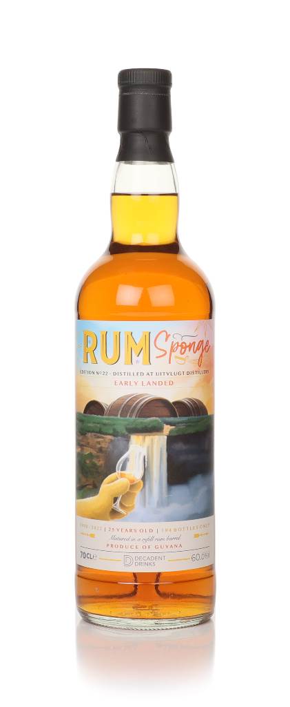 Uitvlugt 25 Year Old 1998 - Rum Sponge Edition No.22 (Decadent Drinks) product image