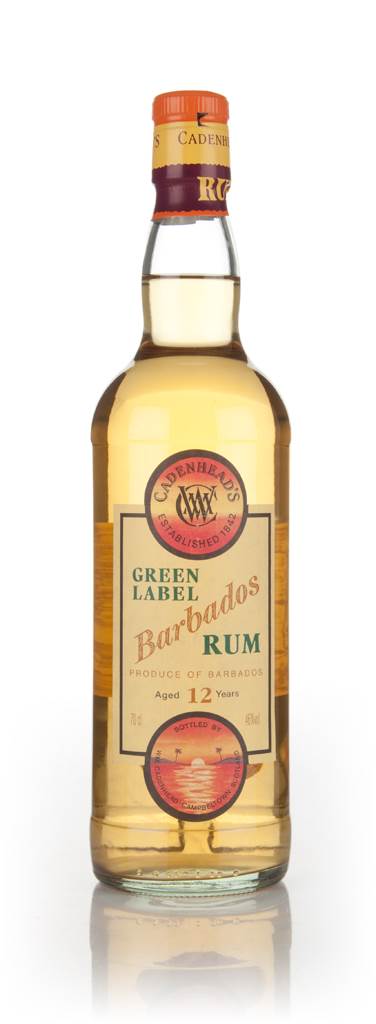 WM Cadenhead 12 Year Old Green Label Barbados Rum product image