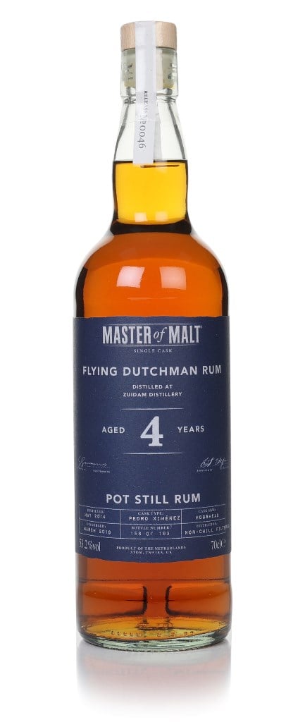 Flying Dutchman Rum 4 Year Old 2014 Single Cask (Master of Malt)