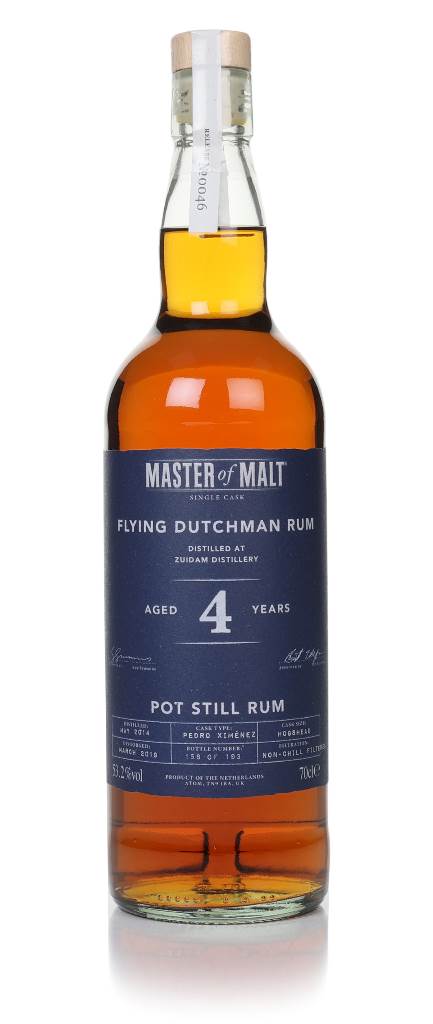 Flying Dutchman Rum 4 Year Old 2014 Single Cask (Master of Malt) product image