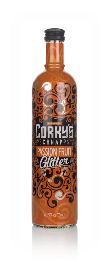 Corky's Passion Fruit Glitter Schnapps