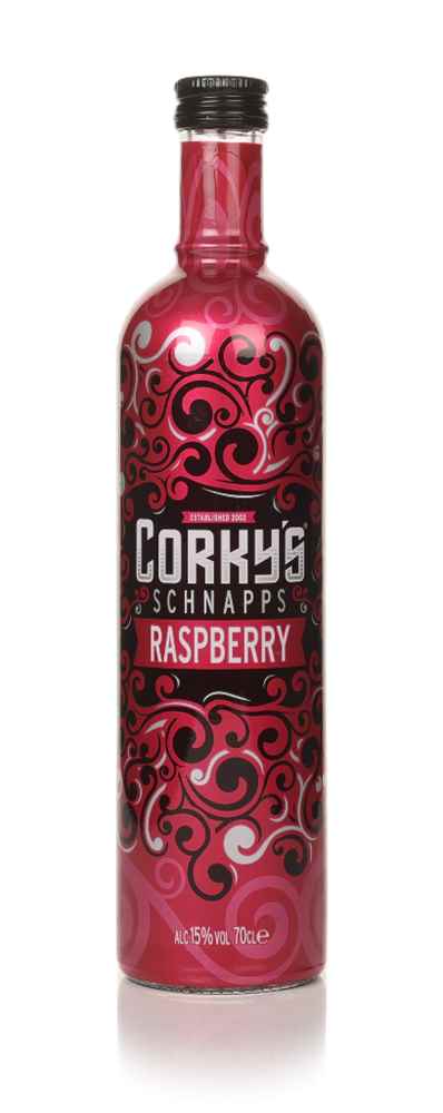 Corky's Raspberry Glitter Schnapps